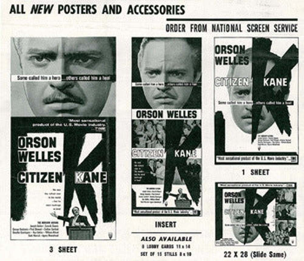 Orson Welles: “Citizen Kane” negative criticism